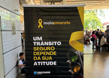 Piracicabana realiza campanha do Maio Amarelo