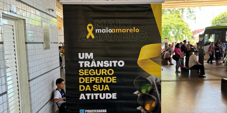 Piracicabana realiza campanha do Maio Amarelo